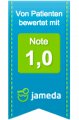 Top Zahnarzt in Salzgitter – bewertet auf Jameda jameda Auszeichnung